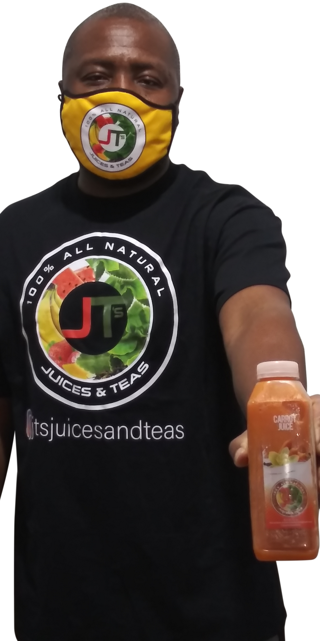 JT's Juices and Tea's Shirt - Black