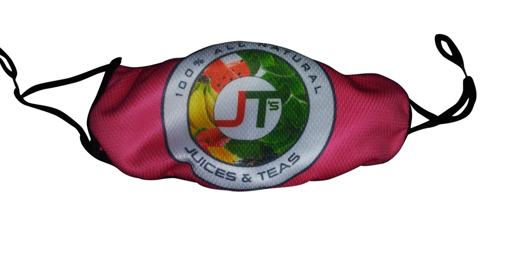 JT's Juices and Tea's Mask - Pink
