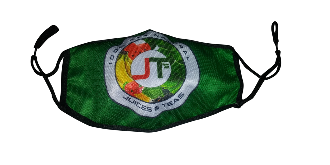 JT's Juices and Tea's Mask - Green